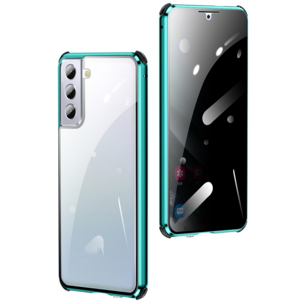 Samsung Galaxy S21 Ultra 5G View Window/ Magnetic Metal Frame Калъф и Протектор