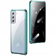 Samsung Galaxy S21 Ultra 5G View Window/ Magnetic Metal Frame Калъф и Протектор