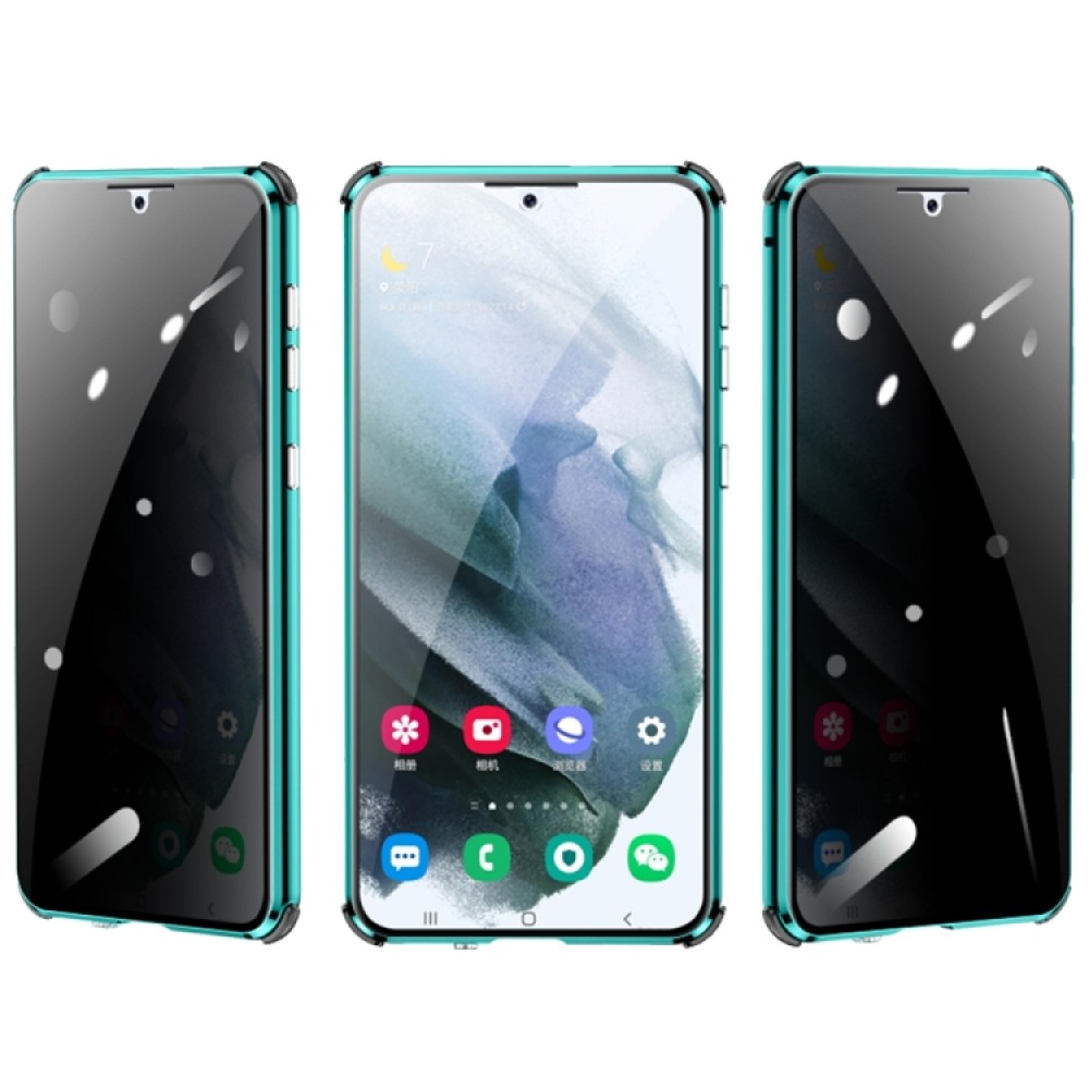 Samsung Galaxy S21 Ultra 5G View Window/ Magnetic Metal Frame Калъф и Протектор
