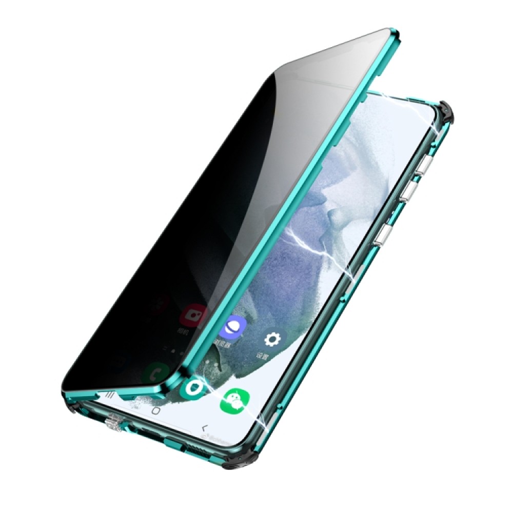 Samsung Galaxy S21 Ultra 5G View Window/ Magnetic Metal Frame Калъф и Протектор