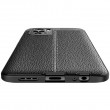 Xiaomi Redmi Note 10 4G / Note 10S Удароустойчив Litchi Skin Калъф и Протектор