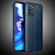 Xiaomi Redmi Note 10 4G / Note 10S Удароустойчив Litchi Skin Калъф и Протектор