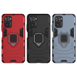 Xiaomi Redmi Note 10 4G Удароустойчив Ring Holder Калъф и Протектор