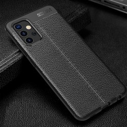Samsung Galaxy A32 4G Удароустойчив Litchi Skin Калъф и Протектор