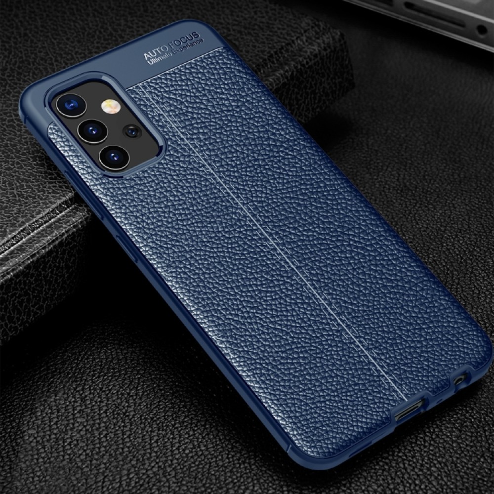 Samsung Galaxy A32 4G Удароустойчив Litchi Skin Калъф и Протектор