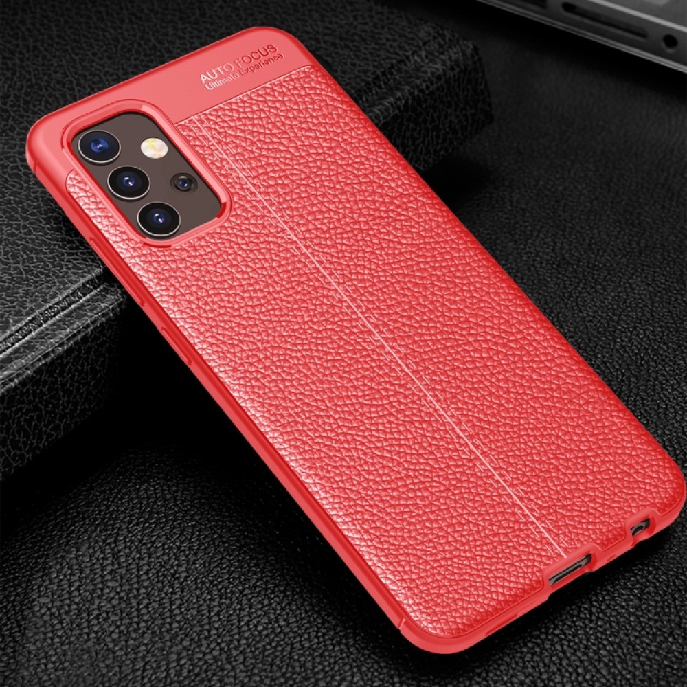 Samsung Galaxy A32 4G Удароустойчив Litchi Skin Калъф и Протектор