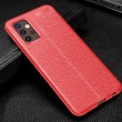 Samsung Galaxy A32 4G Удароустойчив Litchi Skin Калъф и Протектор