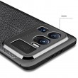 Xiaomi Mi 11 Ultra  Удароустойчив Litchi Skin Калъф и Протектор