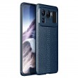Xiaomi Mi 11 Ultra  Удароустойчив Litchi Skin Калъф и Протектор