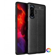 Xiaomi Redmi K40 Gaming  Удароустойчив Litchi Skin Калъф и Протектор