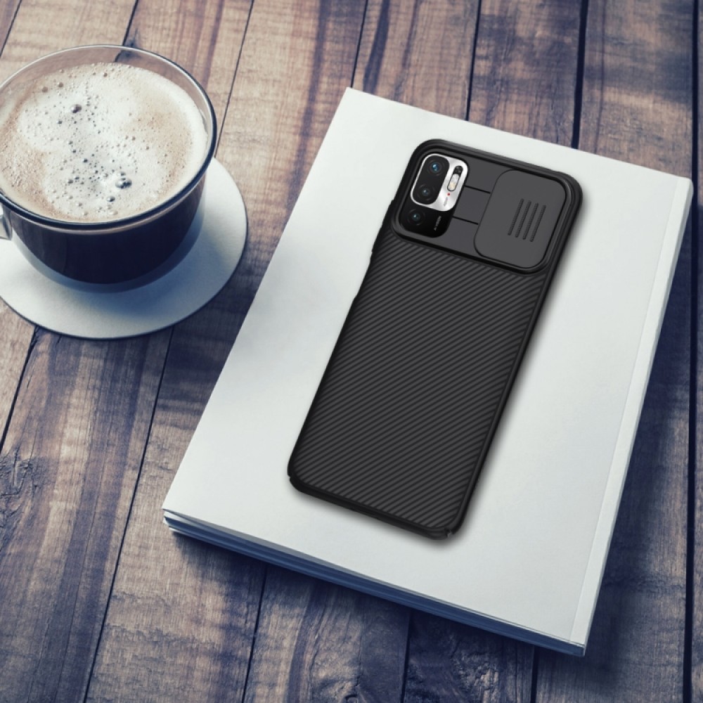 Xiaomi Redmi Note 10 5G Удароустойчив NILLKIN CamShield Калъф и Протектор