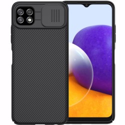 Samsung Galaxy A22 5G Удароустойчив NILLKIN CamShield Калъф и Протектор 