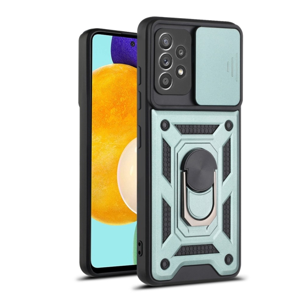 Samsung Galaxy A52 Удароустойчив Ring Holder Калъф и Протектор