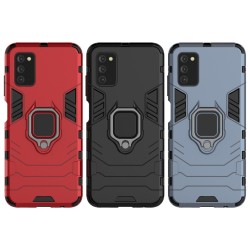 Samsung Galaxy A03s Удароустойчив Ring Holder Калъф и Протектор