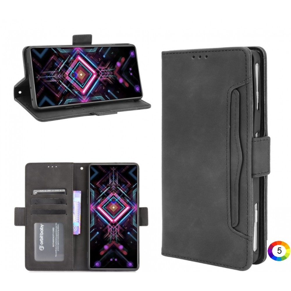 Xiaomi Poco F3 GT/Redmi K40 Gaming Wallet Кожен Калъф и Протектор