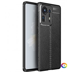 Xiaomi Mi Mix 4 Удароустойчив Litchi Skin Калъф и Протектор