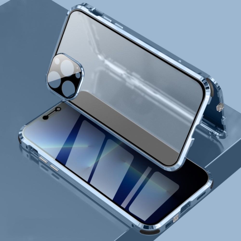 Apple  iPhone 13 Pro Удароустойчив Калъф Metal Frame с Магнит 360 Градуса Защита и Протектор