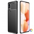 Xiaomi Civi Удароустойчив Carbon Fiber Калъф и Протектор