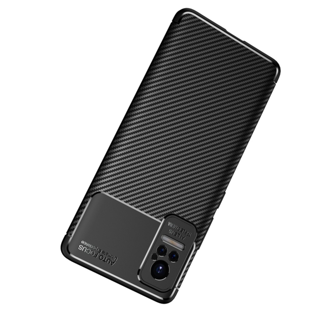 Xiaomi Civi Удароустойчив Carbon Fiber Калъф и Протектор