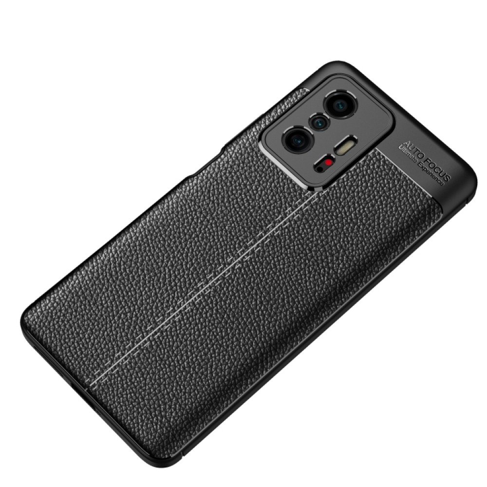 Xiaomi Mi 11T / 11T Pro Удароустойчив Litchi Skin Калъф и Протектор
