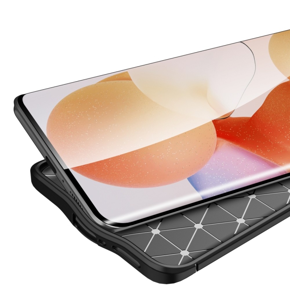 Xiaomi Civi Удароустойчив Litchi Skin Калъф и Протектор