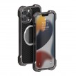 Apple  iPhone 13 Pro Удароустойчив R-JUST RJ51 Hollow Метален Калъф и Протектор