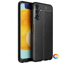 Samsung Galaxy A13 5G Удароустойчив Litchi Skin Калъф и Протектор