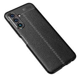 Samsung Galaxy A13 5G Удароустойчив Litchi Skin Калъф и Протектор