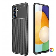 Samsung Galaxy A13 5G Удароустойчив Carbon Fiber Калъф и Протектор