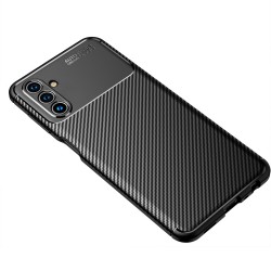 Samsung Galaxy A13 5G Удароустойчив Carbon Fiber Калъф и Протектор