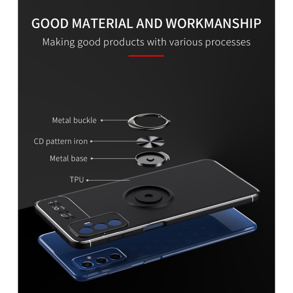 Samsung Galaxy M52 5G  Удароустойчив Ring Holder Калъф и Протектор