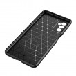 Samsung Galaxy M52 5G Удароустойчив Carbon Fiber Калъф и Протектор