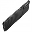 Samsung Galaxy M52 5G Удароустойчив Carbon Fiber Калъф и Протектор