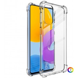 Samsung Galaxy M52 5G Удароустойчив IMAK Силиконов Калъф и Протектор