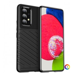 Samsung Galaxy A53 5G Удароустойчив Twill Texture Калъф и Протектор