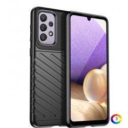 Samsung Galaxy A33 5G Удароустойчив Twill Texture Калъф и Протектор