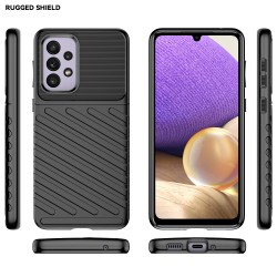 Samsung Galaxy A33 5G Удароустойчив Twill Texture Калъф и Протектор