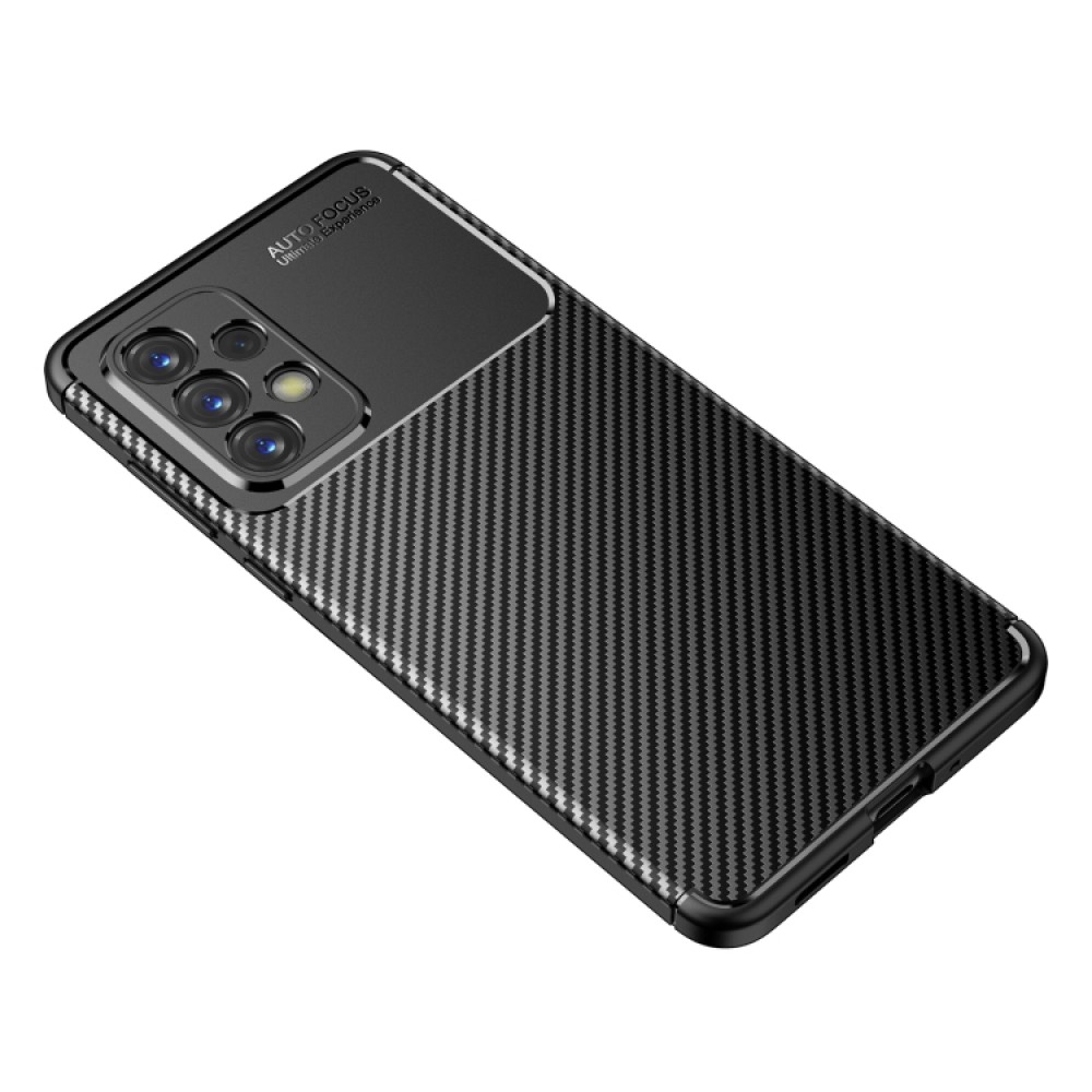 Samsung Galaxy A33 5G Удароустойчив Carbon Fiber Калъф и Протектор