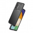 Samsung Galaxy A33 5G Удароустойчив Carbon Fiber Калъф и Протектор