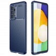 Samsung Galaxy A33 5G Удароустойчив Carbon Fiber Калъф и Протектор