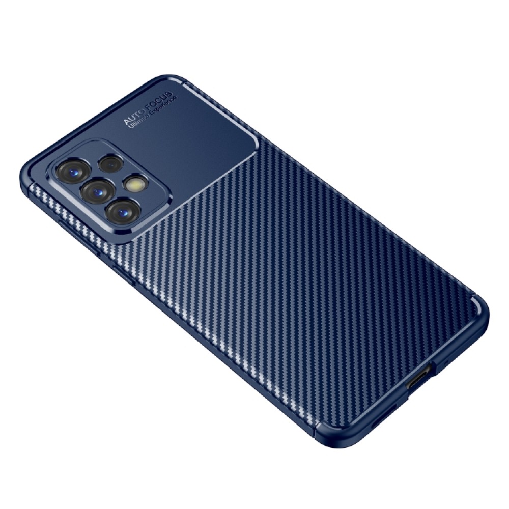 Samsung Galaxy A33 5G Удароустойчив Carbon Fiber Калъф и Протектор