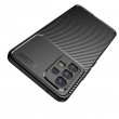 Samsung Galaxy A53 5G Удароустойчив Carbon Fiber Калъф и Протектор