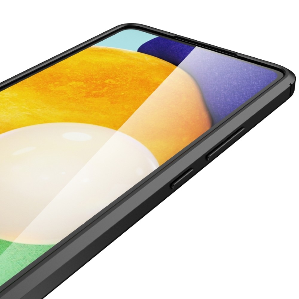 Samsung Galaxy A53 5G  Удароустойчив Litchi Skin Калъф и Протектор