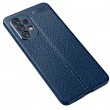 Samsung Galaxy A53 5G  Удароустойчив Litchi Skin Калъф и Протектор