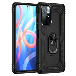 Xiaomi Redmi Note 11 Удароустойчив Ring Holder Калъф и Протектор
