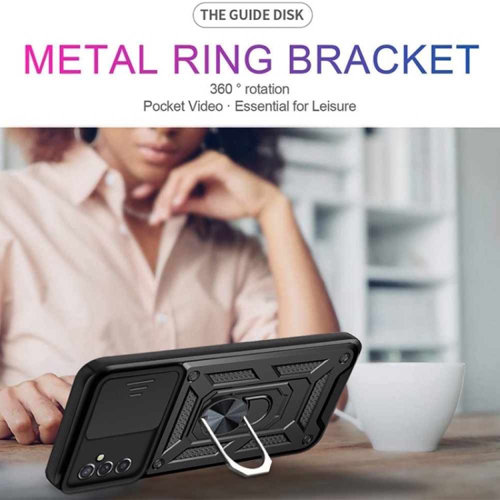 Samsung Galaxy A13 5G Удароустойчив Ring Holder Калъф и Протектор