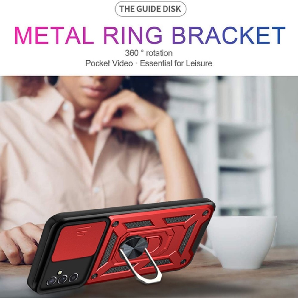 Samsung Galaxy A13 5G Удароустойчив Ring Holder Калъф и Протектор