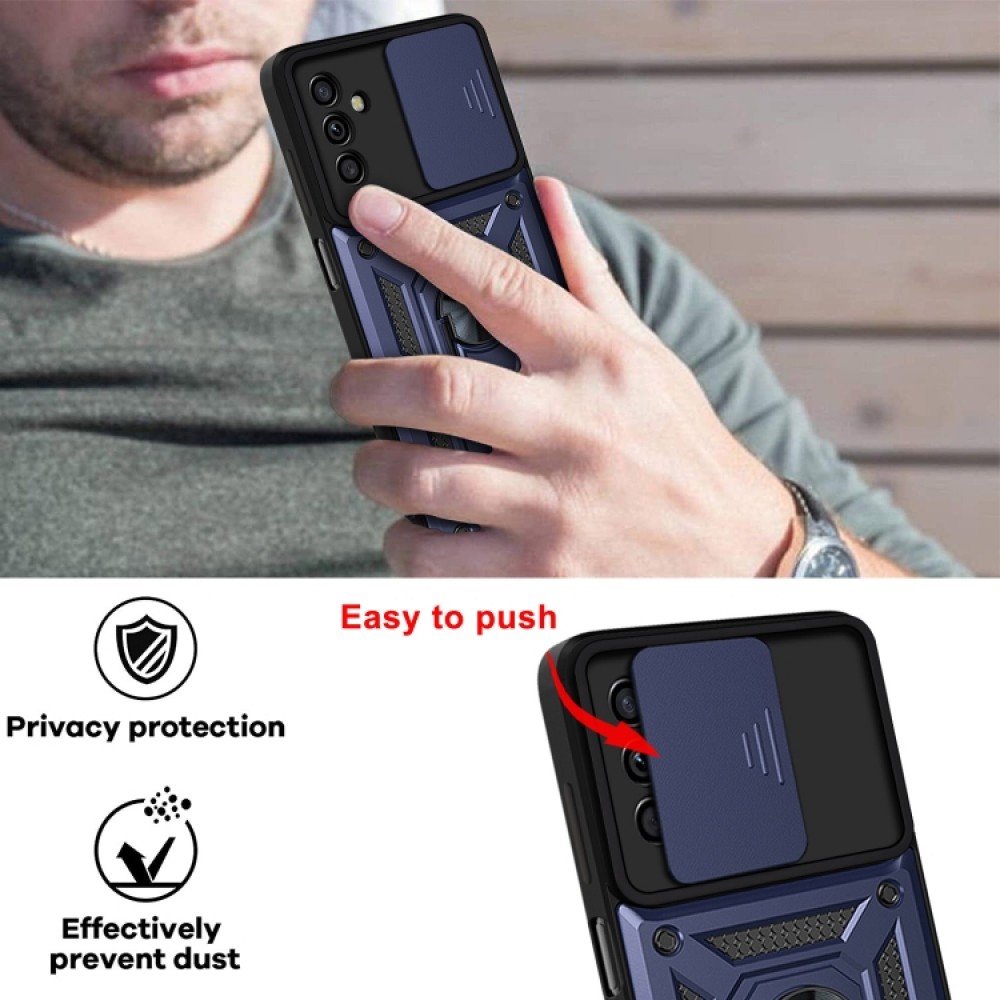 Samsung Galaxy A13 5G Удароустойчив Ring Holder Калъф и Протектор