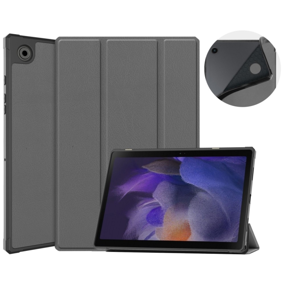 Samsung Galaxy Tab A8 2021 SM-X205 Кожен Калъф и Протектор