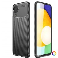 Samsung Galaxy A03 Core Удароустойчив Carbon Fiber Калъф и Протектор
